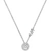 Michael Kors Gentle sidabrinis pakabukas with zircons MKC1208AN040