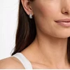 Michael Kors Glittering Teardrop Metallic Muse Hoop Earrings MKJ8580040