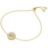 Michael Kors Gold-plated bracelet with cubic zirconia Kors MK MKC1828710