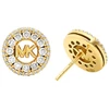 Michael Kors Gold-plated earrings with cubic zirconia MKC1827710