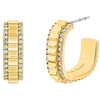 Michael Kors Gold-plated earrings with zircons Premium MKJ8613710