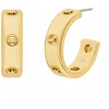 Michael Kors Gold-plated hoop earrings Premium MKJ8617710