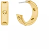 Michael Kors Gold-plated hoop earrings Premium MKJ8617710