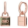 Michael Kors Kors Lock paauksuoti auskarai su perlu MKC1743TL791