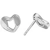 Michael Kors Kors Love Heart sidabriniai auskarai MKC1779040