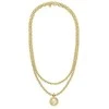 Michael Kors Kors MK MKJ8500710 long auksinis-plated chain
