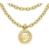 Michael Kors Kors MK MKJ8500710 long auksinis-plated chain