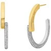 Michael Kors Bicolor earrings with zircons Premium MKC1752CZ931