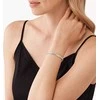 Michael Kors Prabangi sidabrinė apyrankė su cirkoniais Tenisas MKC1661CZ040