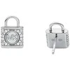 Michael Kors Originalūs sidabriniai auskarai su cirkoniais Premium MKC1628AN040