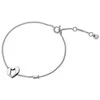 Michael Kors Romantic sidabrinis bracelet with a heart Love Kors MKC1778040