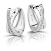 Modesi Elegant sidabrinis round earrings M23079