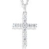 Modesi Shiny sidabrinis pakabukas Cross M00441 (chain, pendant)