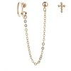 Moiss Set of auksinis-plated sidabrinis earrings E0004301