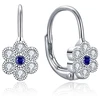 Moiss Floral children's earrings with zircons E0000155