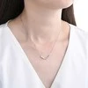 Moiss Nesenstantis sidabro karoliai ETERNITY N0000877