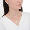 Moiss Romantiškas sidabro papuošalų rinkinys Heart S0000272 (pakabukas, auskarai)