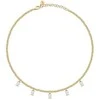 Morellato Elegant auksinis-plated pakabukas with Baguette pendants SAVP01