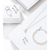 Morellato Pearl Sidabrinis papuošalų rinkinys Perla SANH09 (auskarai, grandinėlė, pakabukas)