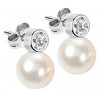 Morellato Pearl Sidabrinis papuošalų rinkinys Perla SANH09 (auskarai, grandinėlė, pakabukas)