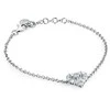 Morellato Romantic sidabrinis širdies apyrankė Treasures SAIW131