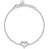 Morellato Romantic sidabrinis širdies apyrankė Treasures SAIW131