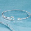 Morellato Solid sidabrinis bracelet for women with topazes Tesori Eterni SAXN35