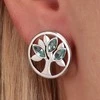 Morellato Nesenstantys plieno auskarai Tree of Life Vita SATD22
