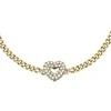 Morellato Unique auksinis-plated bracelet with a heart Incontri SAUQ17
