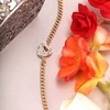 Morellato Unique auksinis-plated bracelet with a heart Incontri SAUQ17