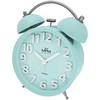 Mpm Quality Analogue metal alarm clock MPM Happy Morning - light mėlynas C01.4056.31