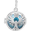 Mummy Bell Pregnancy bell Message mėlynas metallic
