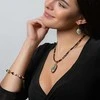 Lampglas Paslaptinga auksinė fantazijos apyrankė su 24 lempų stiklu BP38 Pearl