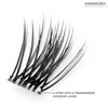 Nanolash Lipnios kuokštelinės blakstienos Harmony Short 36 vnt.