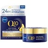 Nivea Anti-Wrinkle Extra maitininantis Night Kreminis Q10 Power 50 ml