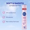 Nivea Pearl & Beauty purškiamas dezodorantas su technine informacija