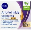 Nivea Dieninis veido kontūrų gerinimo kremas 65+ SPF 30 (raukšles mažinantis veido kontūravimo kremas dienoje) 50 ml