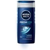 Nivea „Men Fresh Kick“ dušo želė veidui, kūnui ir plaukams, 250 ml