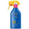 Nivea Sunscreen spray SPF 30 Kids Protect &amp; Care Purškiklis 250 ml