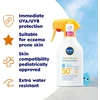 Nivea Sunscreen spray SPF 50+ Kids Sensitive Protect Purškiklis 250 ml