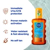 Nivea Įdegio aliejus purškiamas įdegio palaikomasis SPF 20 Sun (Protect - Bronze Oil) 200 ml