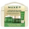 Nuxe „Nuxuriance Ultra“ rinkinys: dieninis kremas nuo senėjimo 50 ml + naktinis kremas nuo senėjimo 50 ml + paakių ir lūpų kremas 15 ml