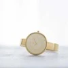 Laikrodis Obaku Sol Gold V149LXGGMG