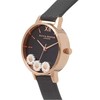 Laikrodis OLIVIA BURTON OB16CH05. Kwarcowy, Kolor juoda. Kobieta.