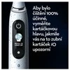 Elektrinis dantų šepetėlis Braun Oral-B iO Series 10, Baltos spalvos