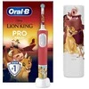 Elektrinis dantų šepetėlis ORAL-B Pro Kids 3+ Lion King + dėklas