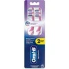 Oral-B Pro-3D Baltas Whitening Clean Medium Toothbrush 2 pcs