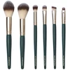 Parisax Gift set of cosmetic brushes for powder, blush and eyeshadow 6 pcs
