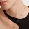 Pdpaola Beautiful auksinis plated pakabukas letter "V" LETTERS CO01-281-U (chain, pendant)