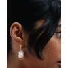 Pdpaola Luxury earrings with baroque pearl La Perla Marea ARB1-G53-U